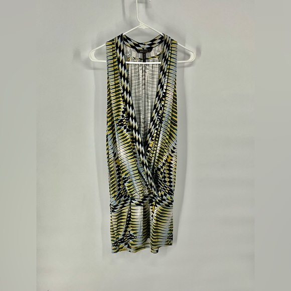 BCBGMaxAzria Multicolor Geometric Mini Dress S - Picture 1 of 7